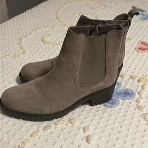 Women's Taupe Ankle Boots
